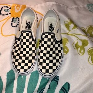 Checkered Vans